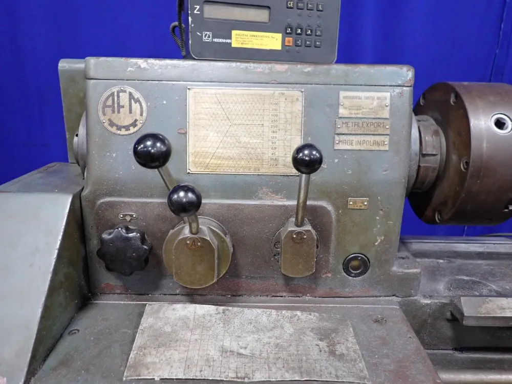 Andrycguwska 17"/19" X 42" Gap Bed Lathe - Tue-40