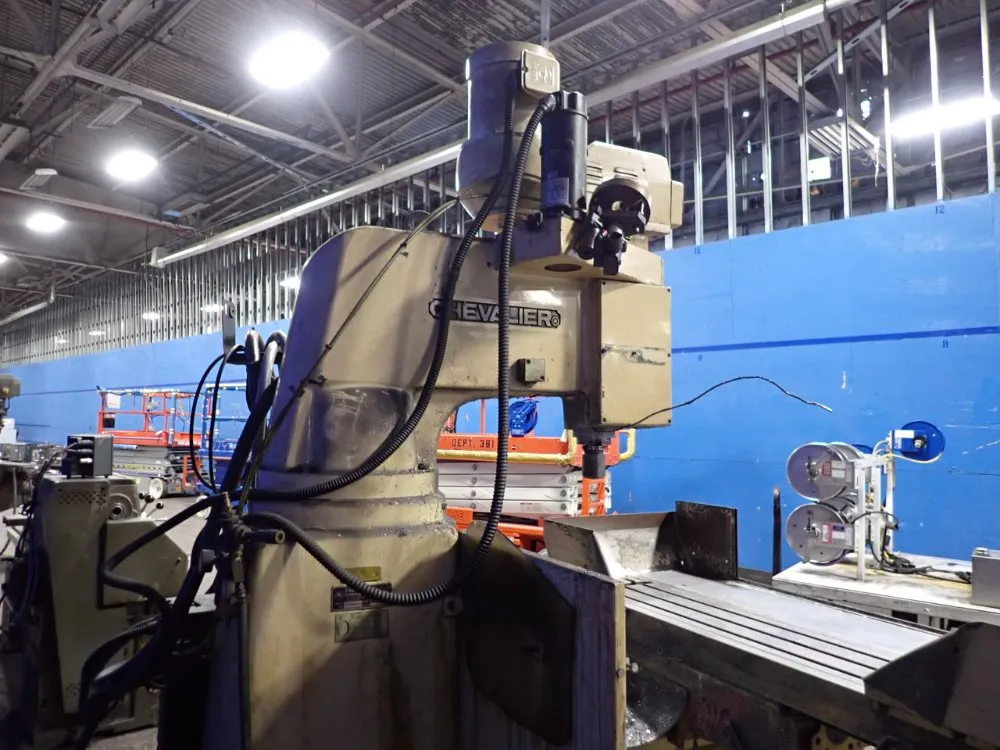 Chevalier 11" X 52" Cnc Vertical Mill - Fm-63r