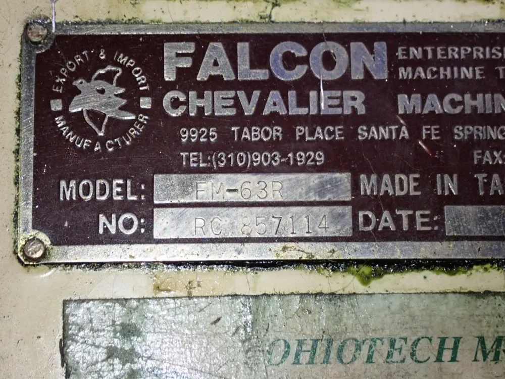 Chevalier 11" X 52" Cnc Vertical Mill - Fm-63r