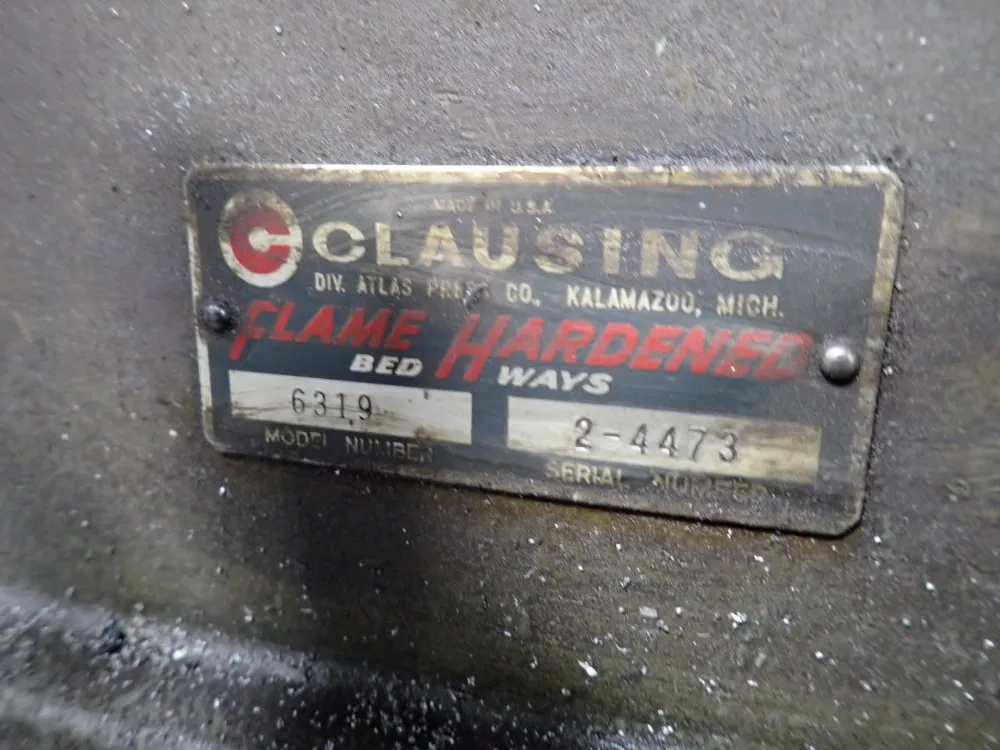 Clausing 14" X 47" Lathe - 6319