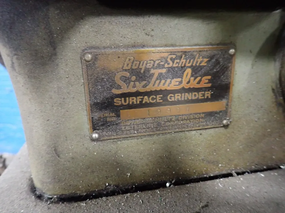 Boyar-schultz 12" X 6" Surface Grinder