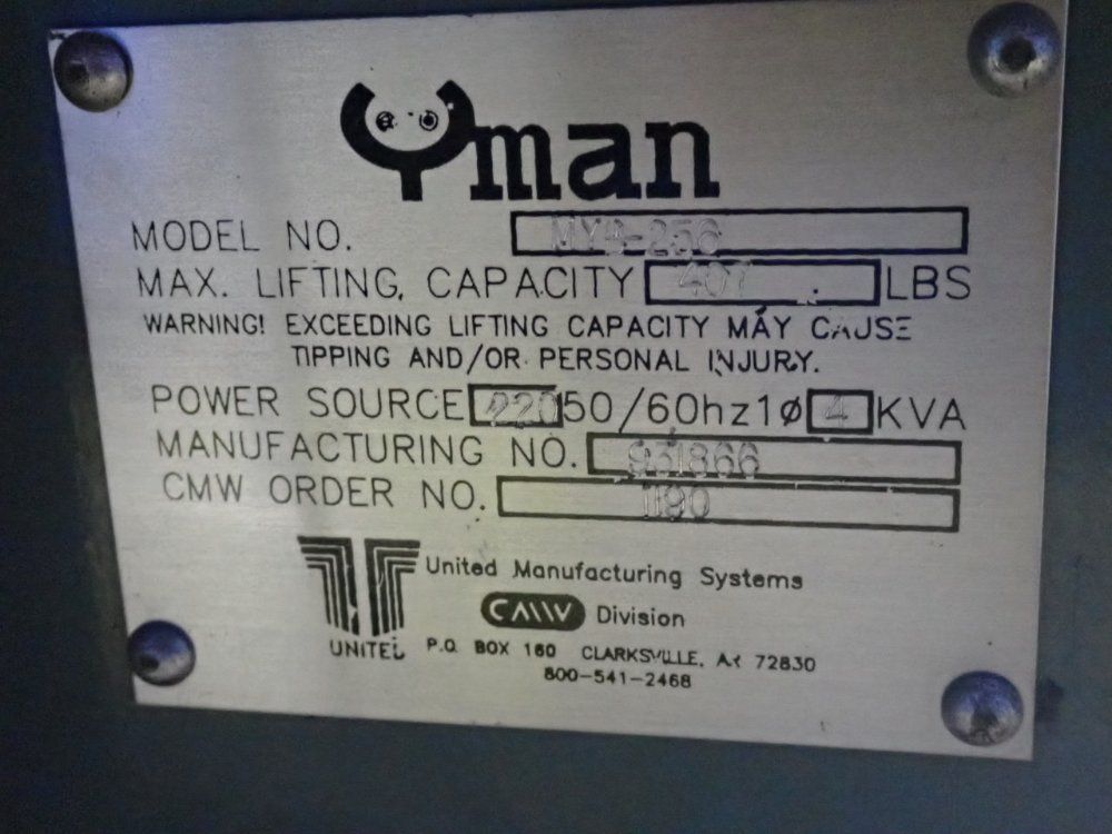 Yman 185 Kg Jib Crane - My4-256