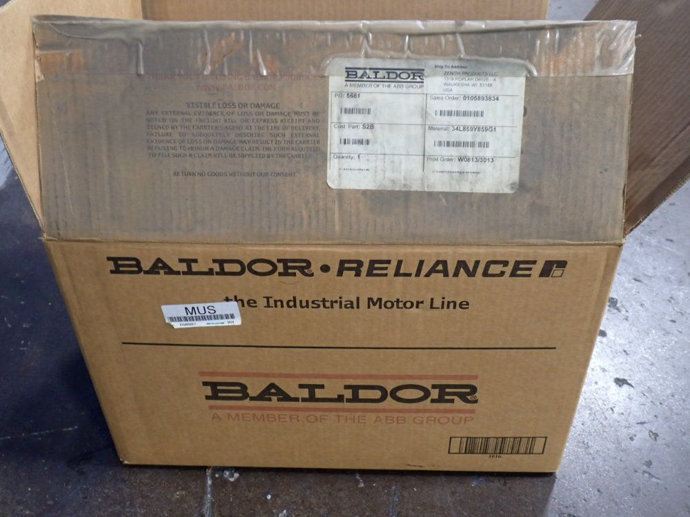 Baldor .17 Hp Motor - 34l859y85961