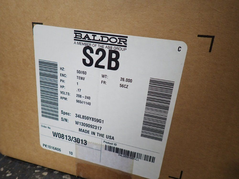Baldor .17 Hp Motor - 34l859y859g1