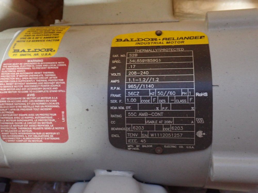Baldor .5 Hp Motor - 34k594y880g1