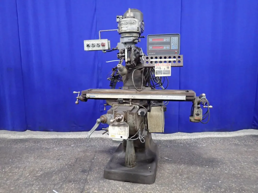 Bridgeport 9" X 48" Vertical Mill