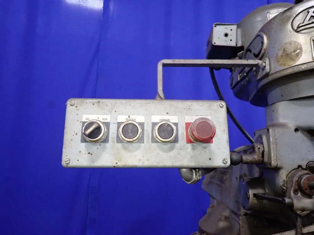 Bridgeport 9" X 48" Vertical Mill