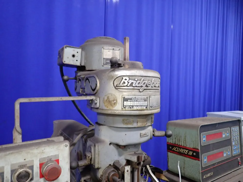 Bridgeport 9" X 48" Vertical Mill