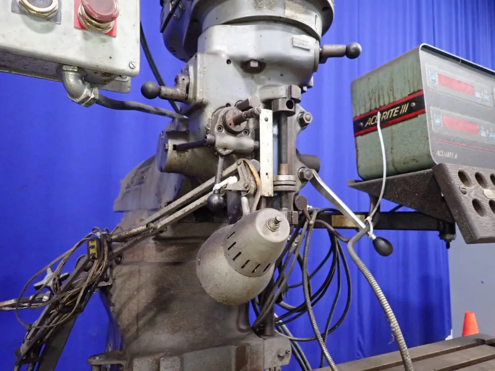 Bridgeport 9" X 48" Vertical Mill