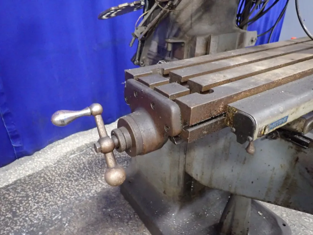 Bridgeport 9" X 48" Vertical Mill