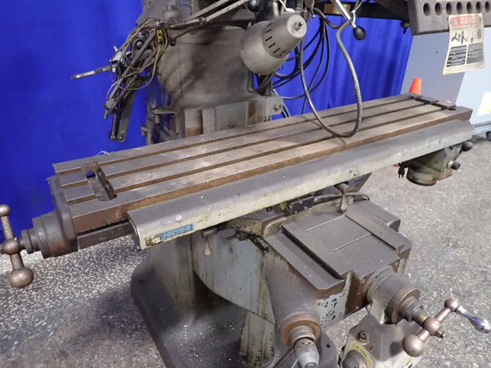 Bridgeport 9" X 48" Vertical Mill