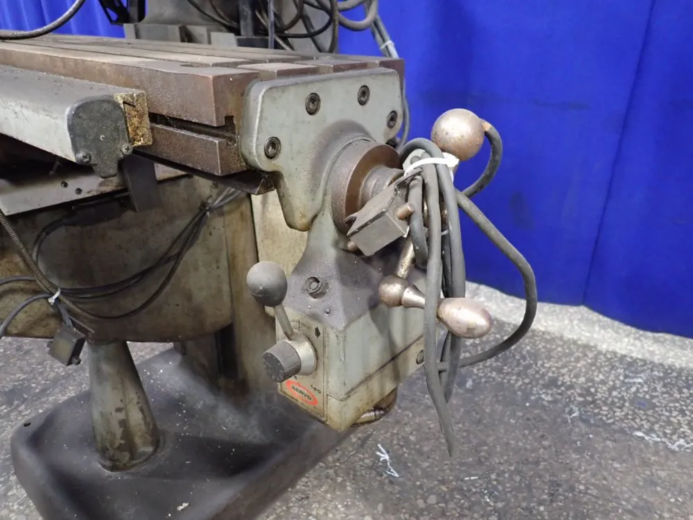 Bridgeport 9" X 48" Vertical Mill