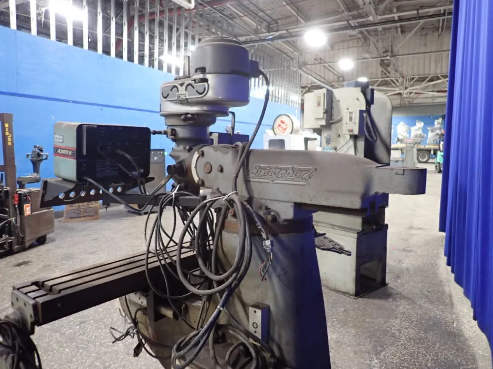 Bridgeport 9" X 48" Vertical Mill