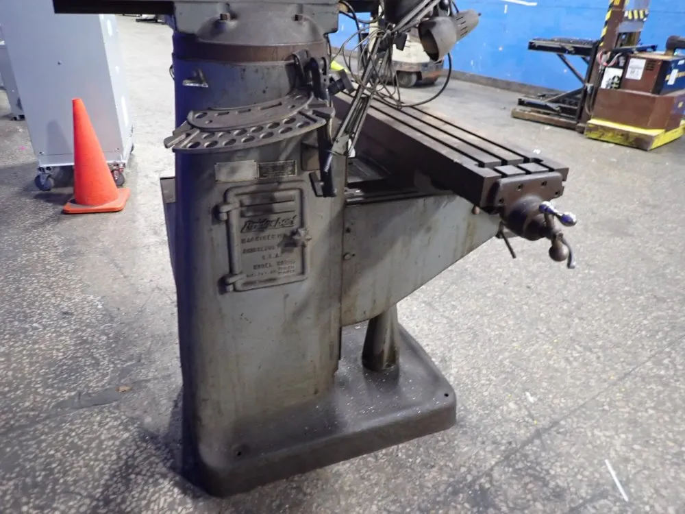 Bridgeport 9" X 48" Vertical Mill