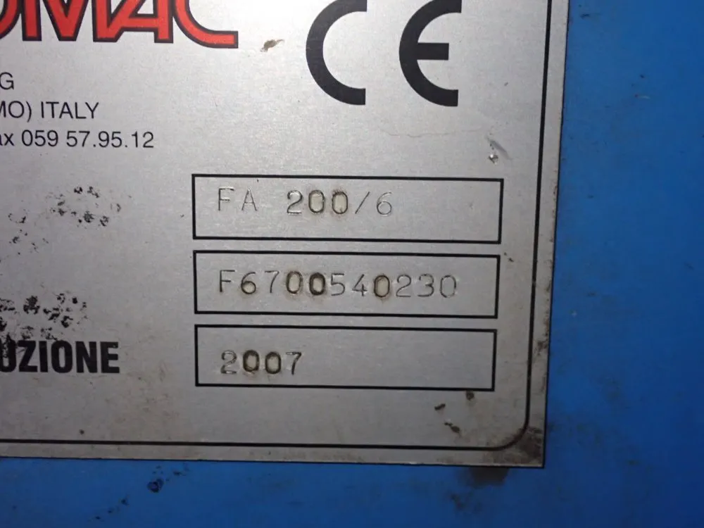 Euromac Notcher - Fa200/6