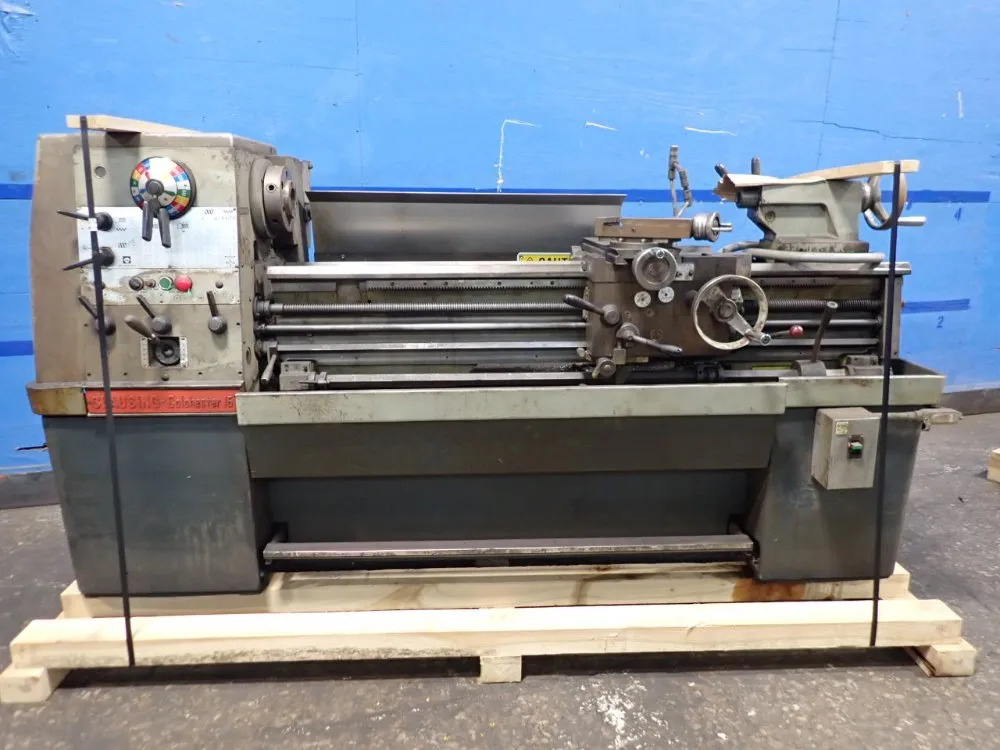 Clausing 15"/17" X 55" Gap Bed Lathe - Colchester 15