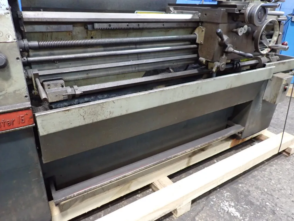 Clausing 15"/17" X 55" Gap Bed Lathe - Colchester 15