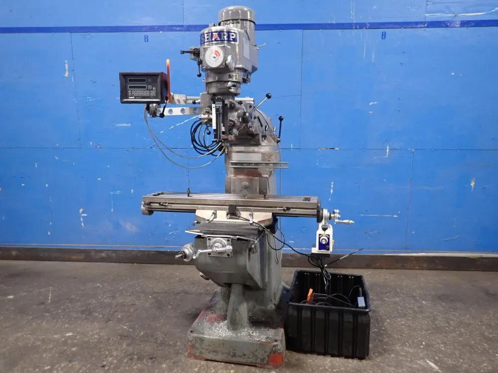 Sharp 9" X 42" Vertical Mill