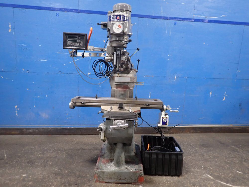 Sharp 9" X 42" Vertical Mill