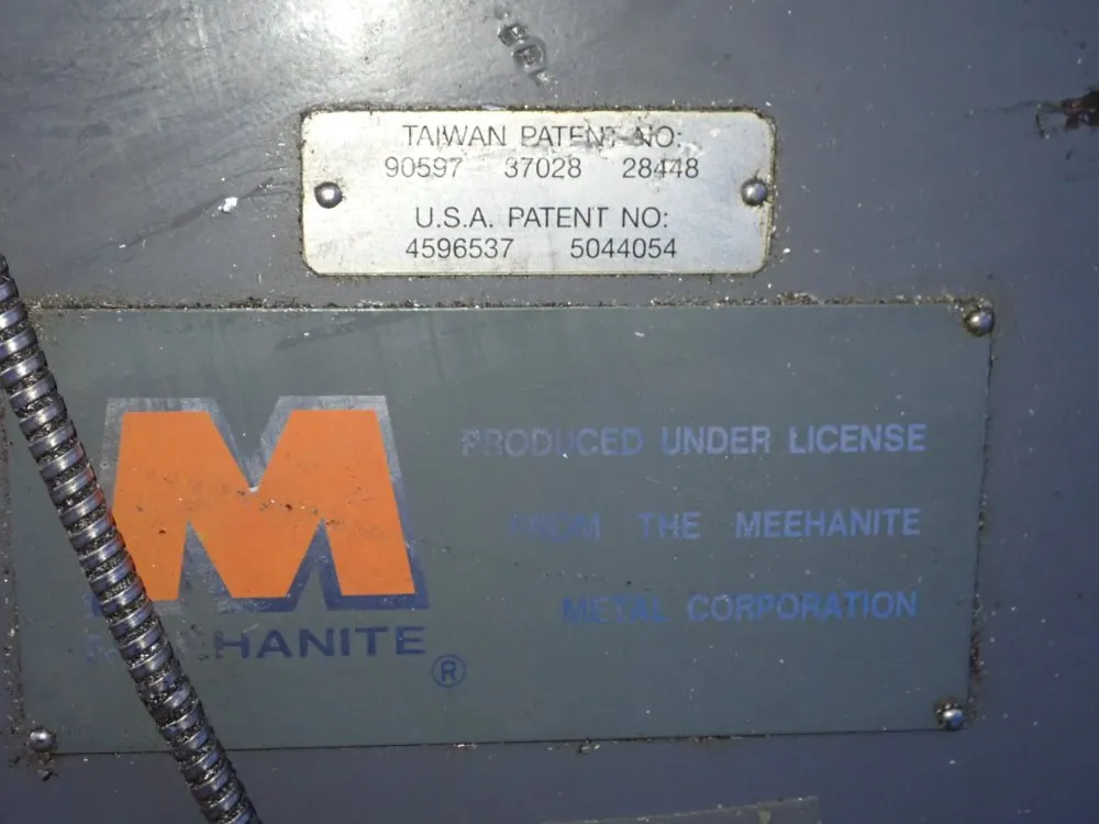 Sharp 9" X 42" Vertical Mill