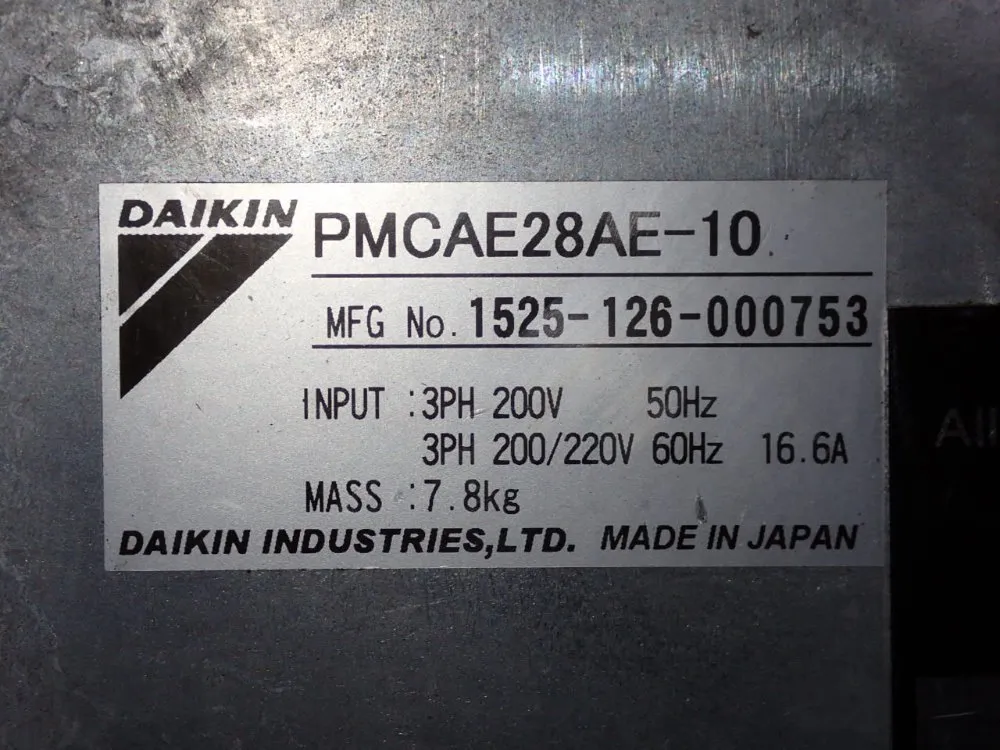 Daikin Drive - Pmcae28ae-10
