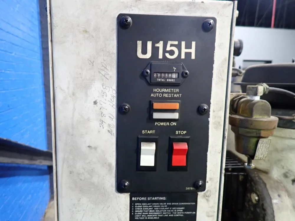 Ingersoll-rand 15 Hp Air Compressor - U15h-5p