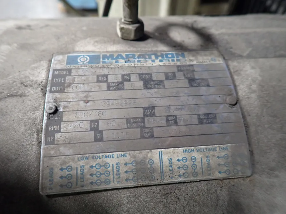 Ingersoll-rand 15 Hp Air Compressor - U15h-5p