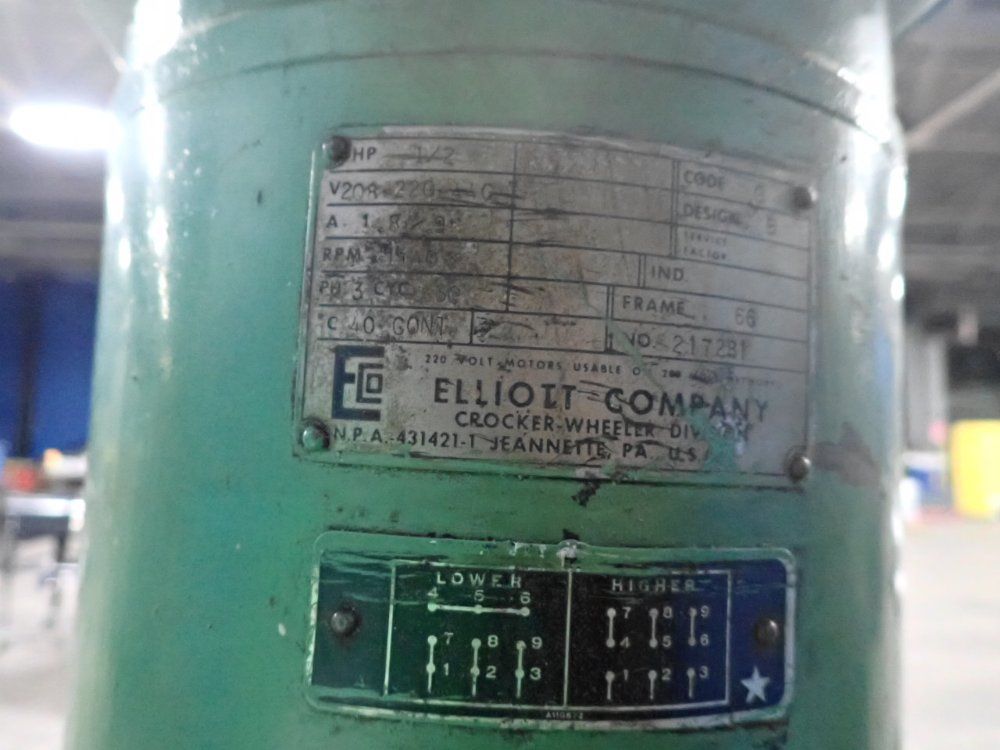 Rockwell Manufacturing Co. Drill Press