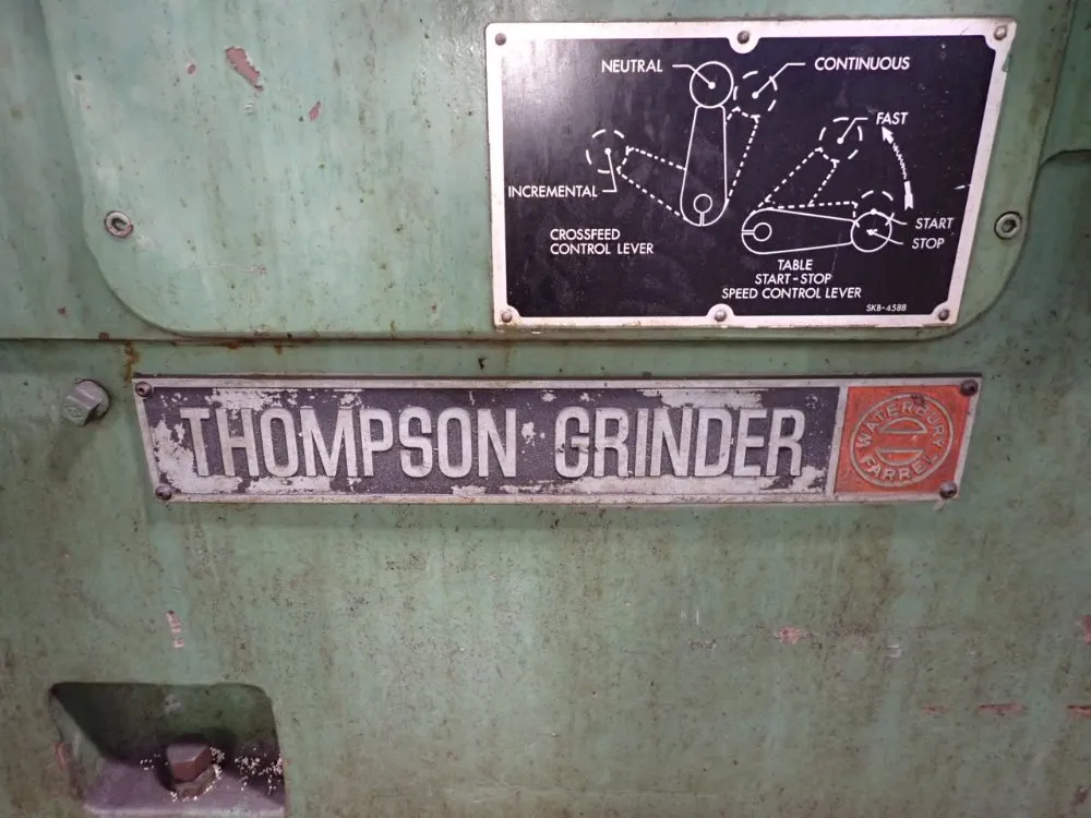 Thompson-grinder 16" X 30" Surface Grinder