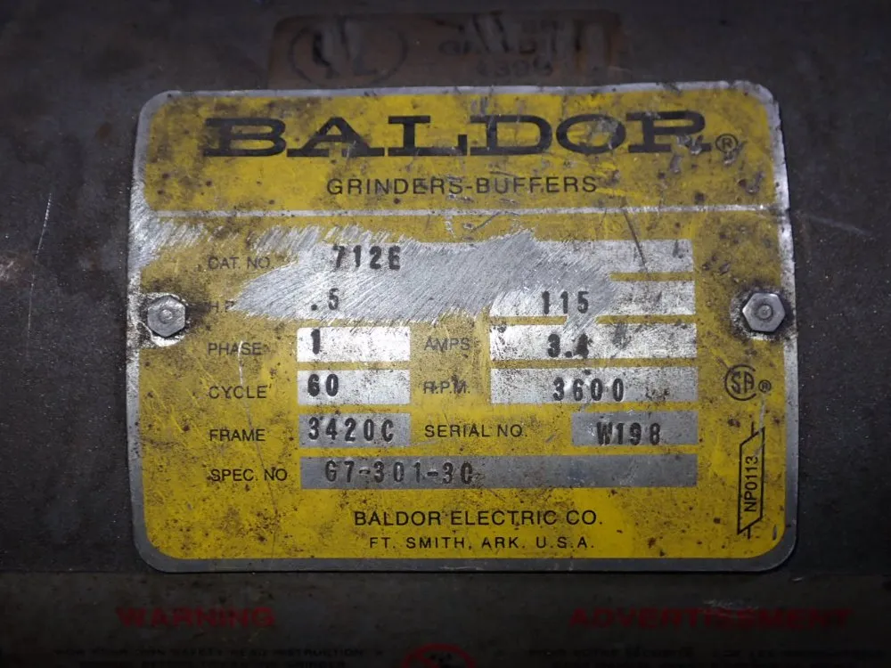 Baldor Pedestal Grinder