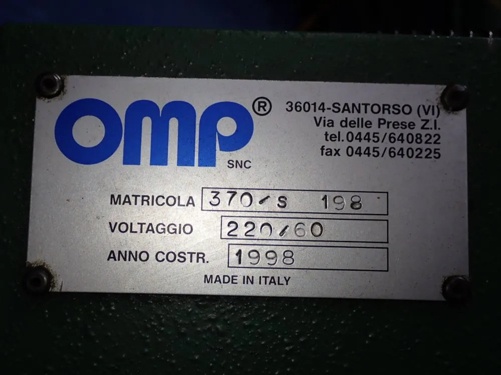 Omp Angle Cutter - 370/s 198