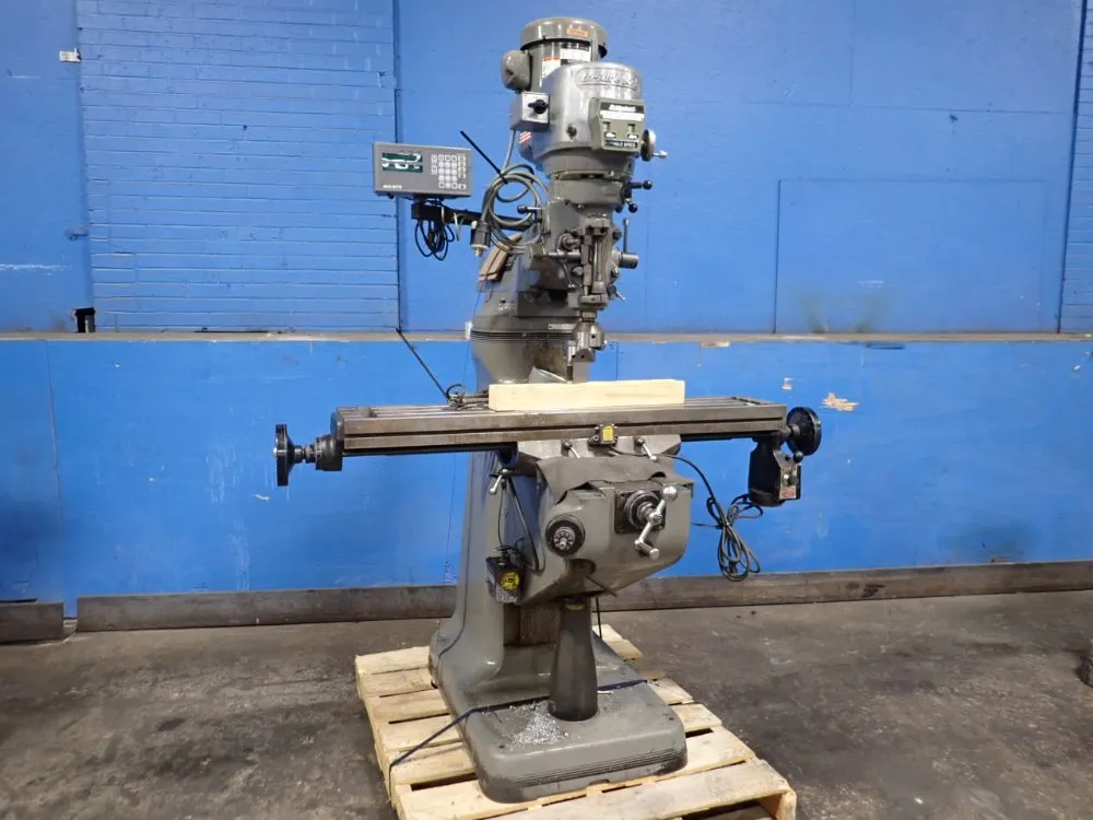 Bridgeport 9" X 48" Vertical Mill