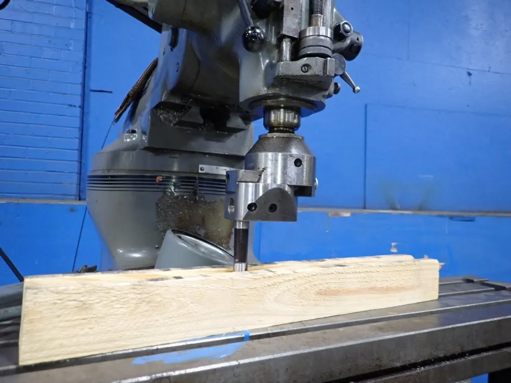 Bridgeport 9" X 48" Vertical Mill