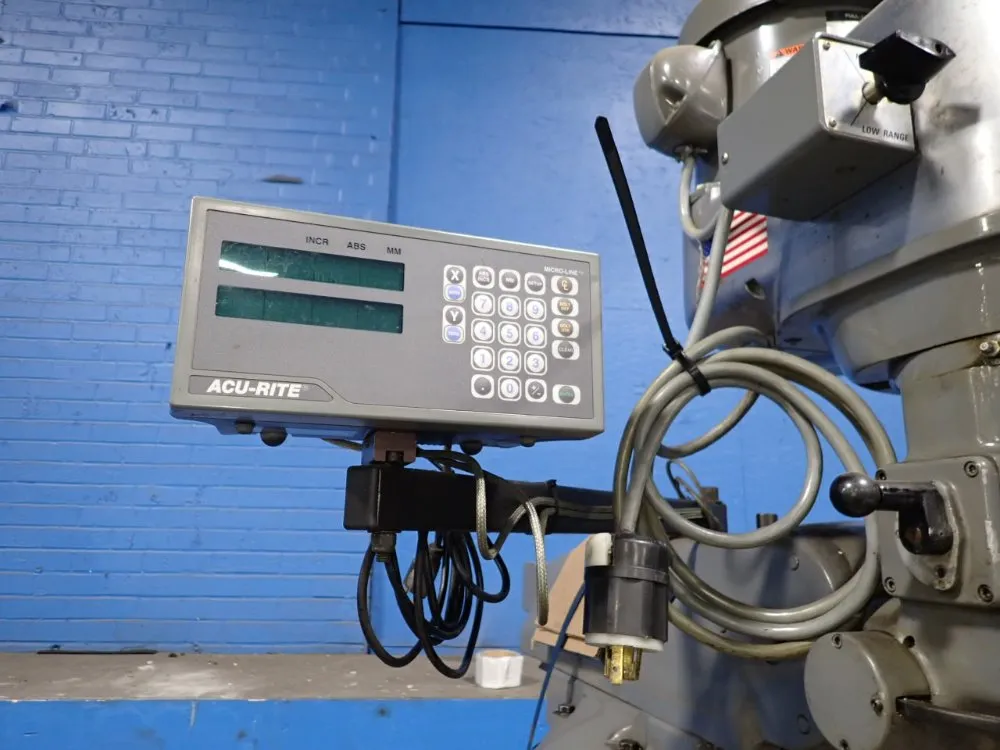 Bridgeport 9" X 48" Vertical Mill