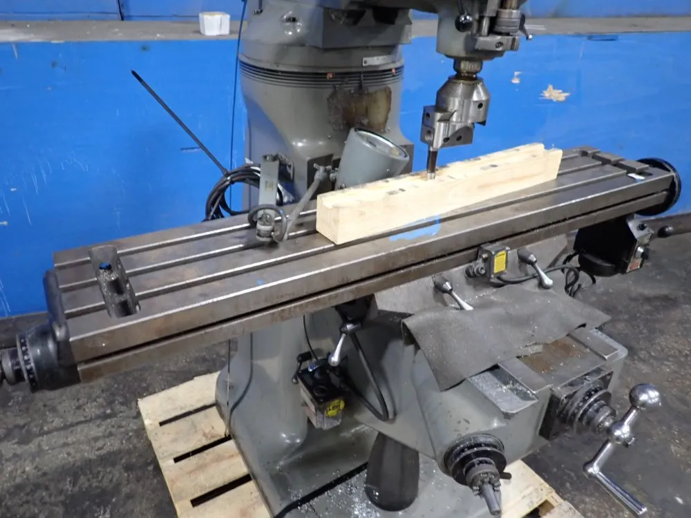 Bridgeport 9" X 48" Vertical Mill