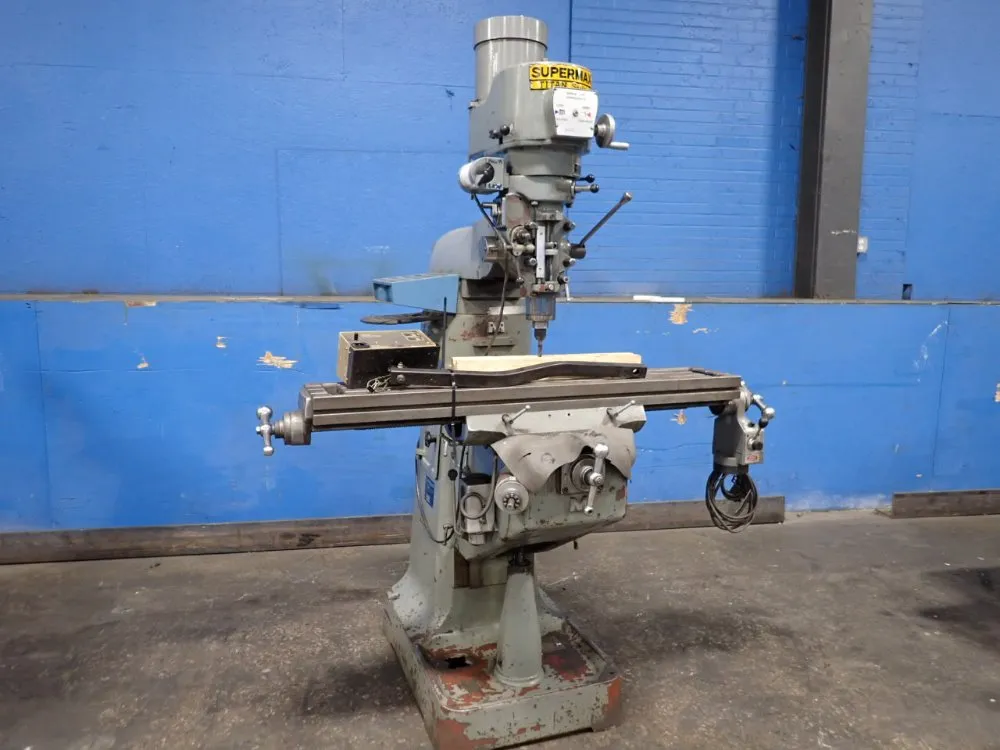 Yci 9" X 49" Vertical Mill - Yc-1.5vs-t