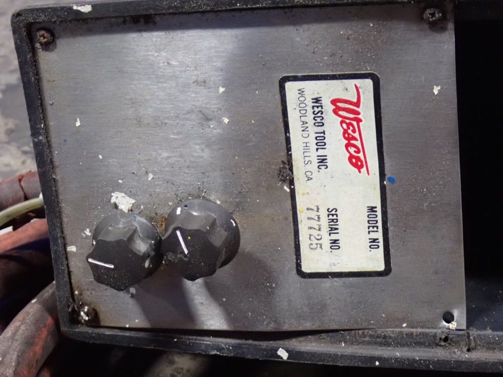 Wesco Tools Misc. Machinery Controls