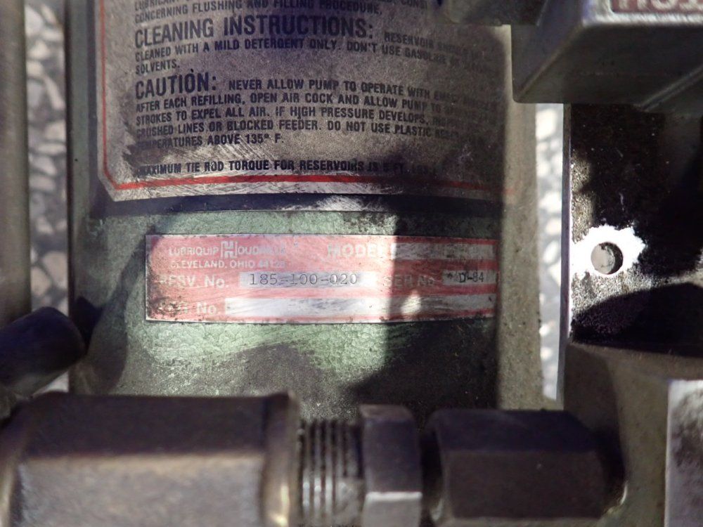 Trabon Lubricant Resevoir