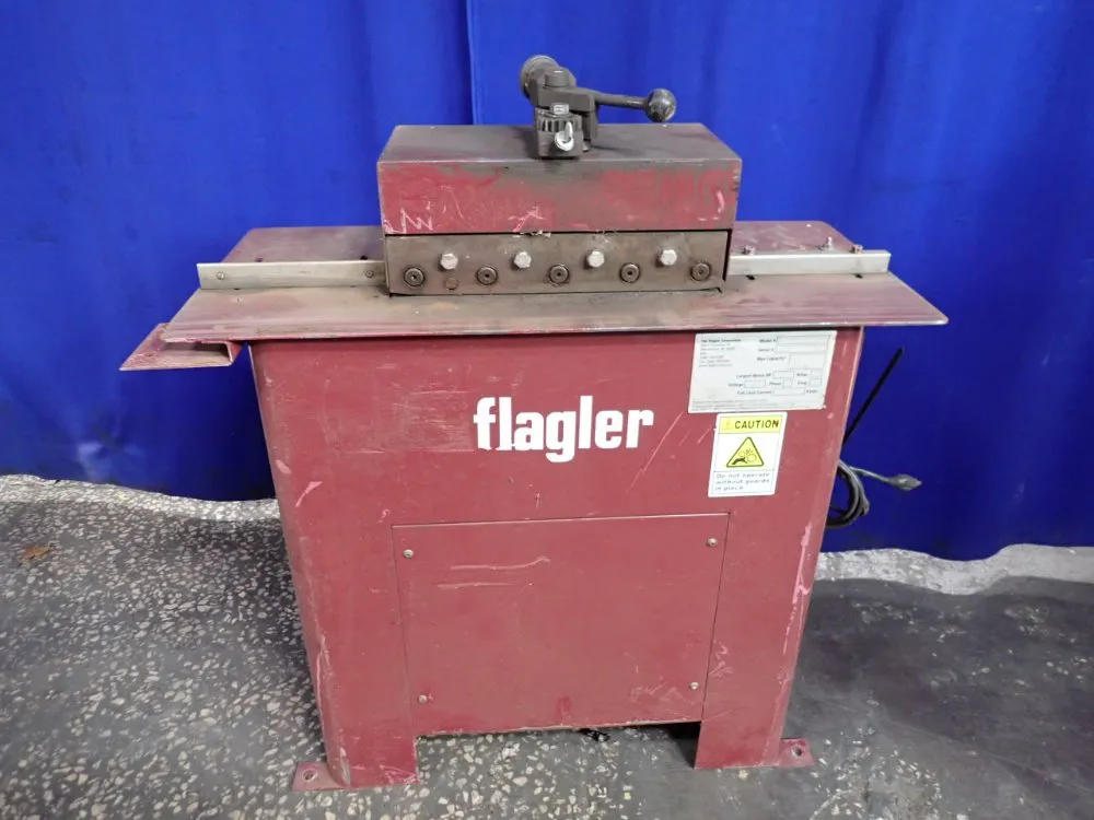 The Flagler Company 20 Ga / 5 Stations Roll Former - 14-000