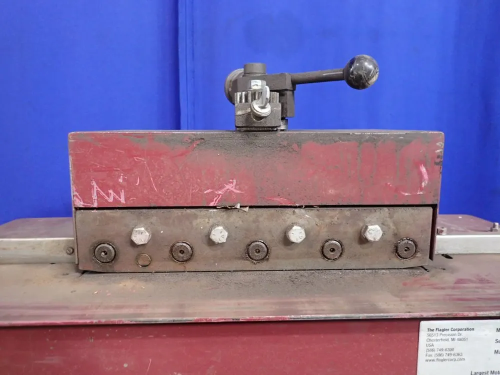 The Flagler Company 20 Ga / 5 Stations Roll Former - 14-000