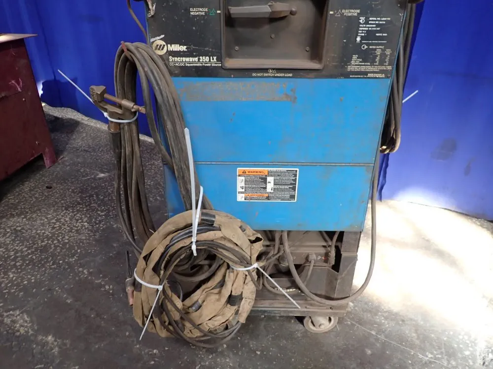 Miller 350 Amp Welder - Syncrowave 350 Lx