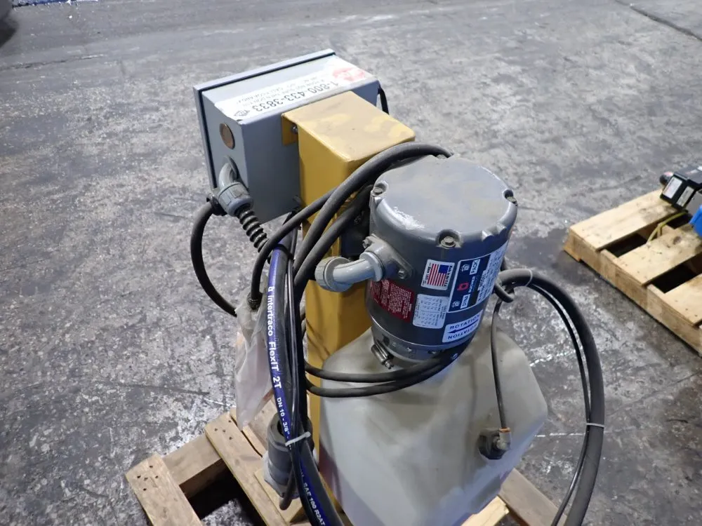 Sprecher Schuh/bucher 1 Hp Hydraulic Power Unit - M-419-0190