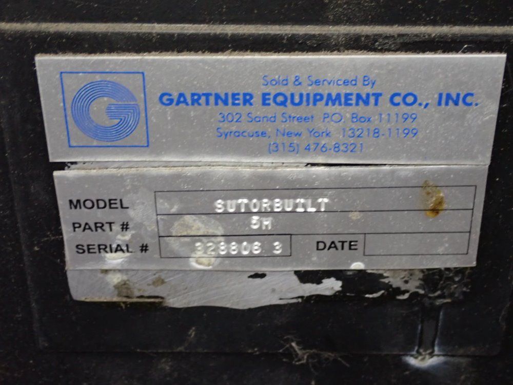 Gartner Equipment Rotary Blower - Sutorbuilt
