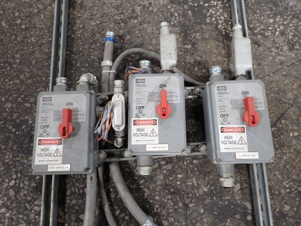 Hubbell 60 Amp Disconnect Switch Panel - Hbld56vfd