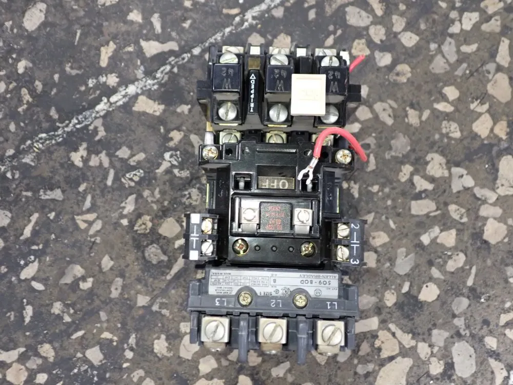 Allen Bradley Size 1 Starter - 509-b0d