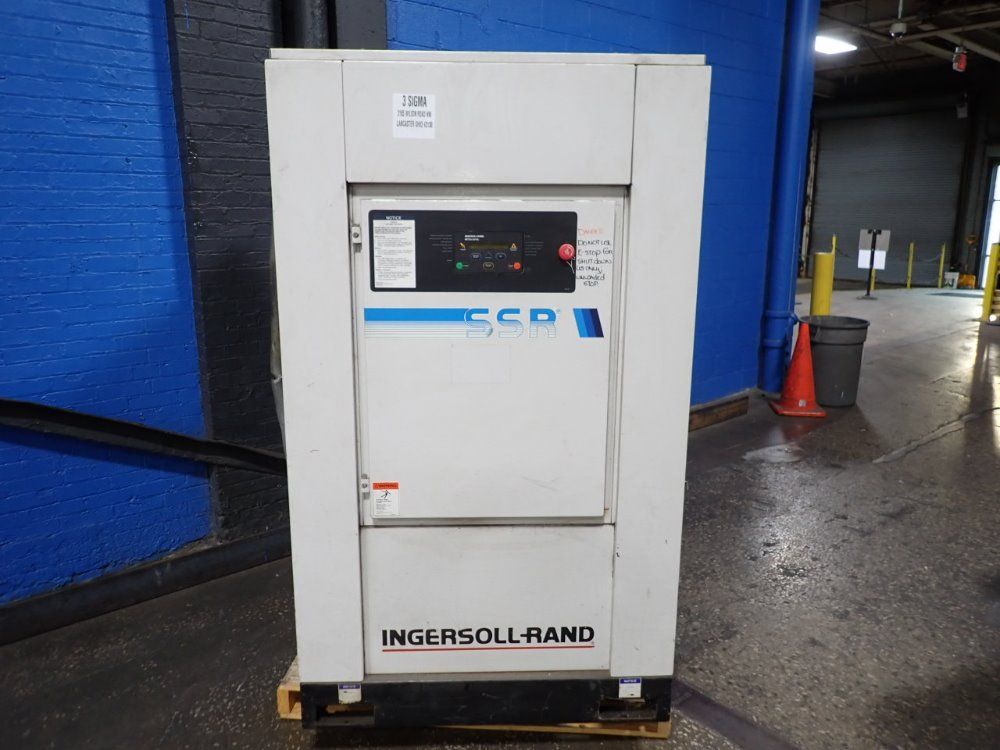 Ingersoll Rand 40 Hp Air Compressor - Ssr-ep40se