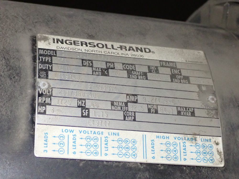 Ingersoll Rand 40 Hp Air Compressor - Ssr-ep40se