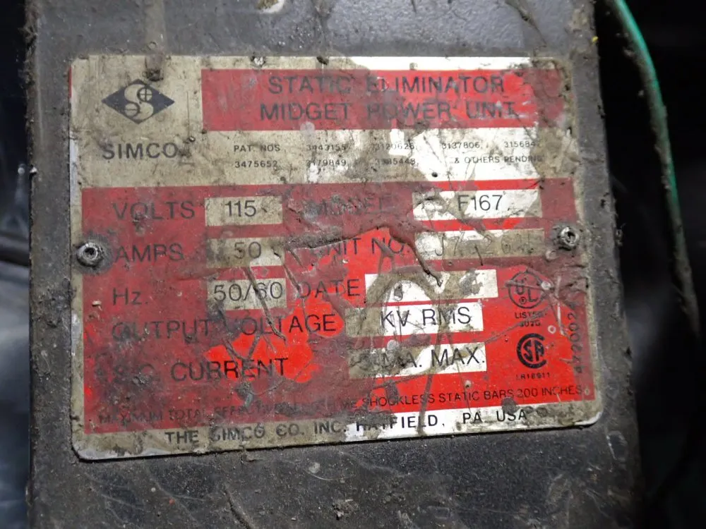 Simco 34" Industrial Slitter Rewinder Machine