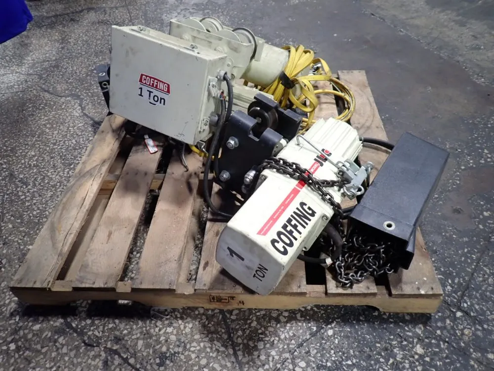 Coffing 1 Ton Hoists - Jlcnt40083