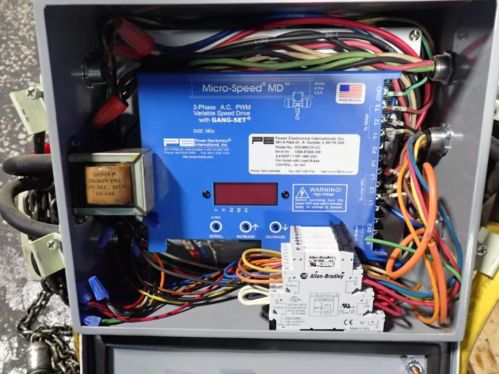 Coffing 1 Ton Hoists - Jlcnt40083